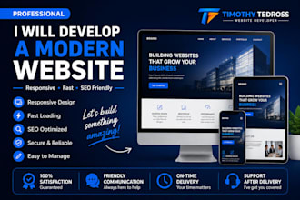 develop website for you
