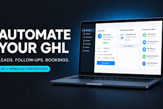 integrate gohighlevel using API webhooks and automation