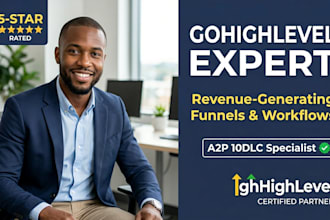 your gohighlevel expert for ghl sales funnel gohighlevel workflow, website wix