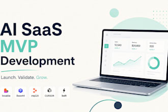 build ai saas mvp with lovable, base44, replit, cursor, supabase