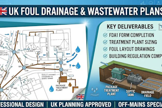 complete your foul drainage assessment fda1 and wastewater plan
