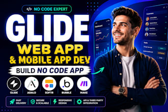 build glide app adalo app softr glide mvp webapp airtable