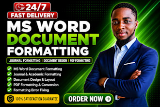 do ms word document formatting document design word template journal formatting