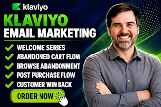 setup klaviyo ecommerce email marketing flows