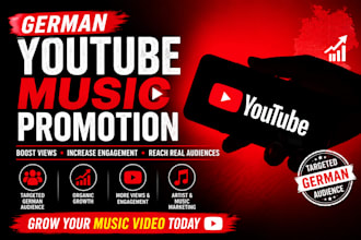 organically german youtube video music promotion yt marketing boost engagements