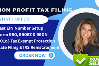do non profit registration, 501c3 tax exempt setup, and form 990 tax filing