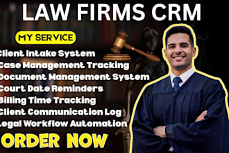 setup law firms crm rocket matter clio mycase practicepanther smokeball filevine
