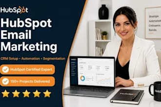 do hubspot CRM email marketing contact segmentation automation follow up sequenc