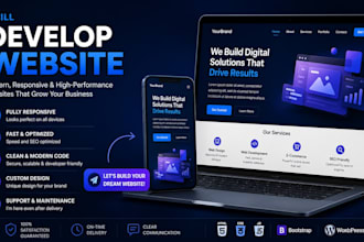 develop website for you