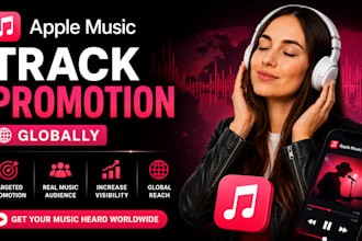 run high quality apple music promotion for exclusive viral