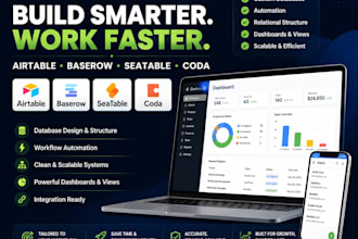 be your database expert using baserow airtable seatable airtable coda expert