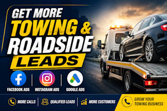 generate roadside assistance leads towing junk car removal lead via facebook ads
