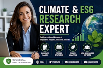 do climate change sustainability and biodiversity research