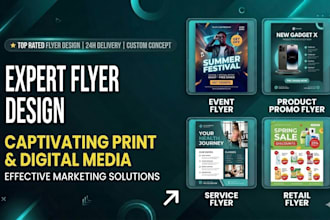 design a professional corporate business flyer