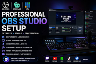 optimize obs studio, streamlabs, and vmix for smooth live streaming