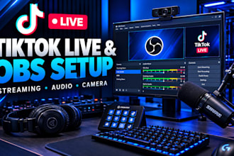 configure tiktok live studio and obs for streaming