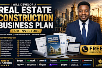 develop a real estate construction business plan for investors