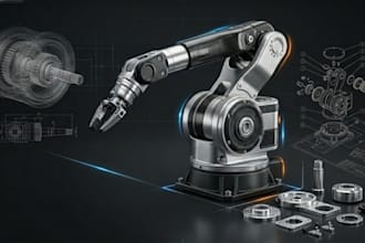 create a functional industrial design, prototyping cad design and cnc machining