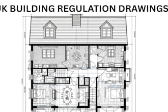 provide UK building regulation drawings and planning permission for extensions