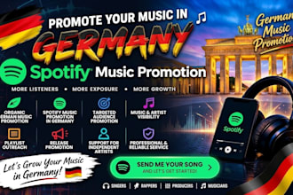 do organic germany spotify music promotion german music promotion