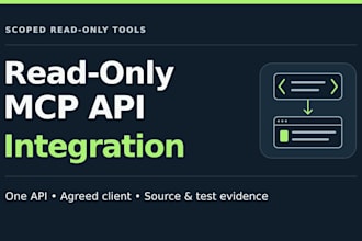 connect your ai client to your API with read only mcp tools