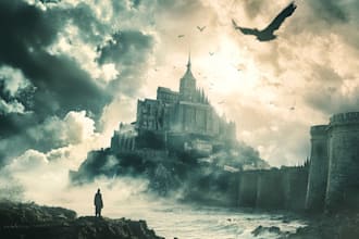 do photo manipulation, compositing