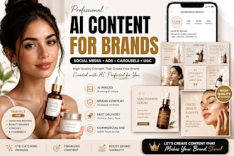 be your ai content creator for social media and branding