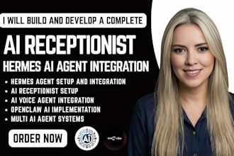 hermes agent ai receptionist make com automation vapi ai openclaw ai n8n zapier