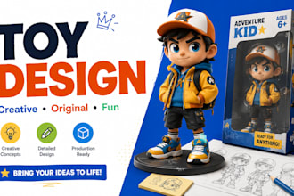 design custom toy concepts action figures and collectible toys