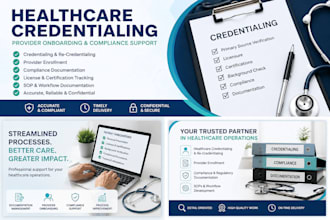 provide nurse credentialing, provider enrollment, and onboarding support