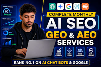 do complete on page aio, GEO, aeo, SEO technical optimization for your website