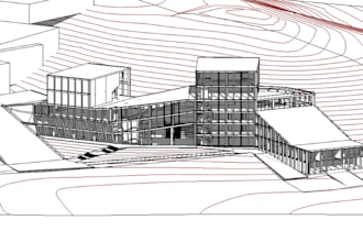 do your 2d cad or PDF plans into a 3d revit model