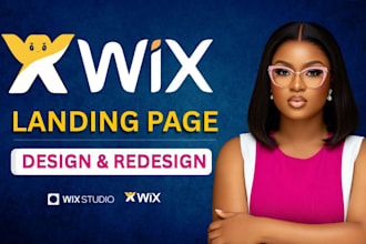 build wix website wix website development wix landing page wix website redesign