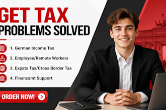 do german expats tax, vat return, business tax, steuererklarung, refund elster