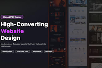 create a professional landing page