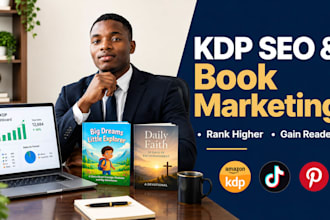 do amazon kdp seo ingramspark marketing tiktok and pinterest promotion