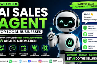 build an ai sales agent for local businesses to generate more leads