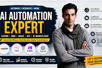 setup zapier automation, expert zapier integration investment n8n crm workflows