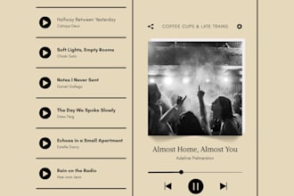 craft a playlist for your next event