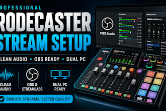 setup rodecaster pro 2 for clean streaming audio
