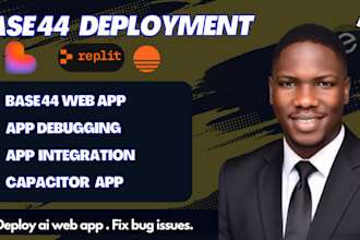 fix base44 web app bugs, debug errors, API integration and app deployment