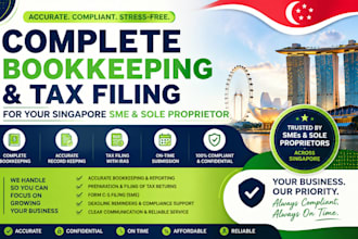 do bookkeeping and iras tax filing for singapore sme and sole proprietor