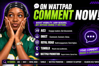 write wattpad promotion inkitt royal road tumblr story