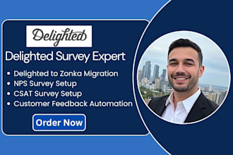 migrate delighted nps csat survey to qualtrics customer thermometer