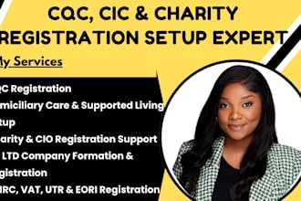 cic registration charity setup UK ltd company formation cqc UK tender