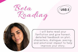beta read your fanfiction