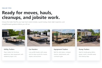 create modern, professional websites for small businesses