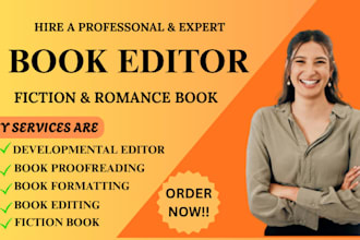 proofread, developmental edit, KDP novel, format memoir, fiction book editor