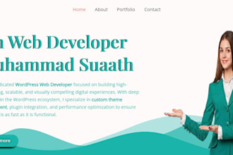 build premium wordpress website for business