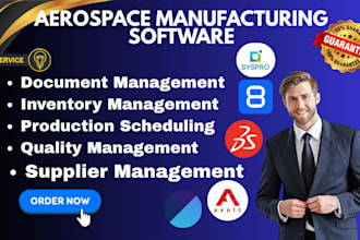 setup aerospace manufacturing software via kinetic axolt cetec erp mrpeasy easy8